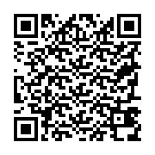 Codice QR per il numero di telefono +19797438011