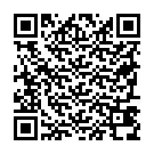 QR-Code für Telefonnummer +19797438012