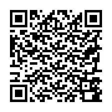 QR Code pour le numéro de téléphone +19797580005