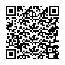 QR Code สำหรับหมายเลขโทรศัพท์ +19797580016