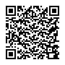 QR Code pour le numéro de téléphone +19797580061