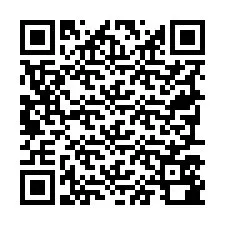 Código QR para número de telefone +19797580198