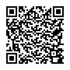 Kode QR untuk nomor Telepon +19797580223