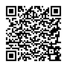 QR Code pour le numéro de téléphone +19797580405