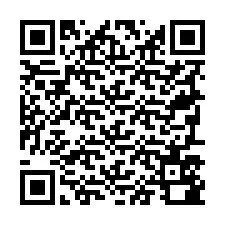 QR kód a telefonszámhoz +19797580540