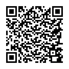 QR kód a telefonszámhoz +19797580586