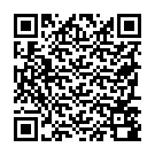 QR код за телефонен номер +19797580756