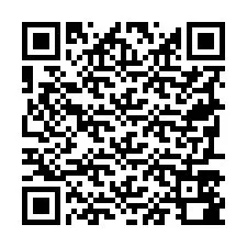 QR-koodi puhelinnumerolle +19797580854