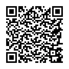 QR Code สำหรับหมายเลขโทรศัพท์ +19797581016