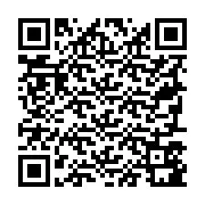 Kode QR untuk nomor Telepon +19797581080