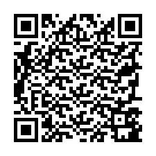 QR-code voor telefoonnummer +19797581110