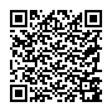 QR Code สำหรับหมายเลขโทรศัพท์ +19797581111