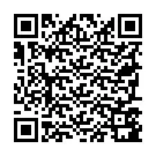 QR kód a telefonszámhoz +19797581124