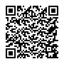 QR Code สำหรับหมายเลขโทรศัพท์ +19797581147