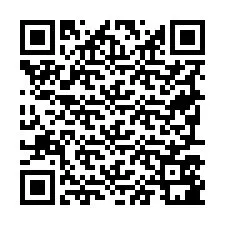 Código QR para número de telefone +19797581192