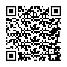 QR-koodi puhelinnumerolle +19797581217