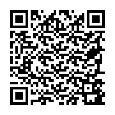 Kode QR untuk nomor Telepon +19797581243