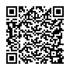 QR-koodi puhelinnumerolle +19797581258