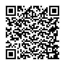 Código QR para número de telefone +19797581262