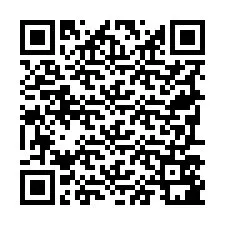 QR Code สำหรับหมายเลขโทรศัพท์ +19797581274