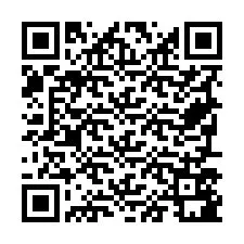 QR kód a telefonszámhoz +19797581287