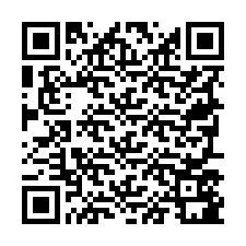 QR Code pour le numéro de téléphone +19797581318