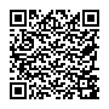 QR kód a telefonszámhoz +19797581343