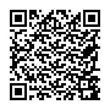 QR-code voor telefoonnummer +19797581357