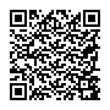 Código QR para número de teléfono +19797581365