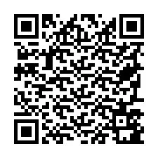 QR-koodi puhelinnumerolle +19797581513