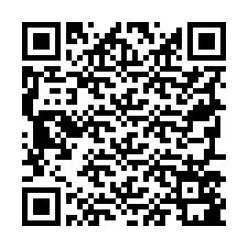 QR-код для номера телефона +19797581600