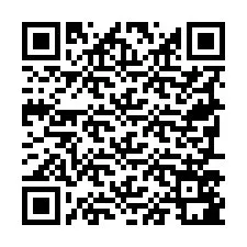 QR Code สำหรับหมายเลขโทรศัพท์ +19797581694