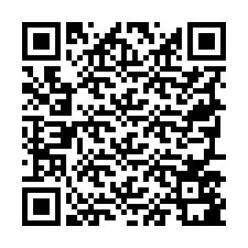 QR Code สำหรับหมายเลขโทรศัพท์ +19797581708