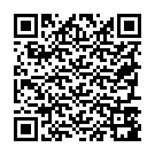 QR-koodi puhelinnumerolle +19797581809