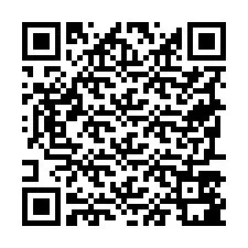 QR kód a telefonszámhoz +19797581856