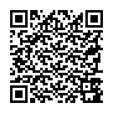 QR-code voor telefoonnummer +19797581890