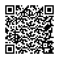 Kode QR untuk nomor Telepon +19797581977