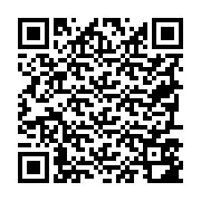 Código QR para número de teléfono +19797582149