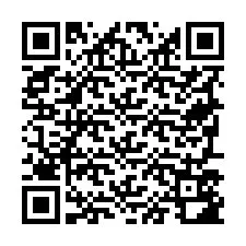 QR-koodi puhelinnumerolle +19797582216