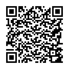 Código QR para número de telefone +19797582225