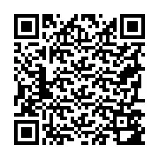 Código QR para número de teléfono +19797582255