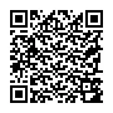 Código QR para número de teléfono +19797582431