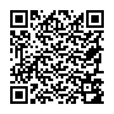 Código QR para número de telefone +19797582507