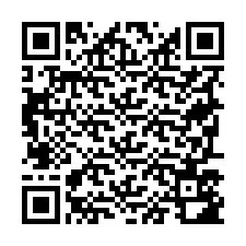 QR-Code für Telefonnummer +19797582572