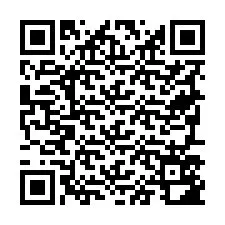 Kode QR untuk nomor Telepon +19797582606