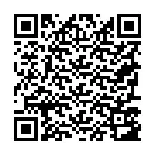 QR kód a telefonszámhoz +19797583145