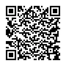 Kode QR untuk nomor Telepon +19797584128