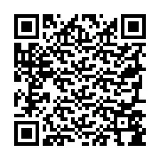 Código QR para número de telefone +19797584304