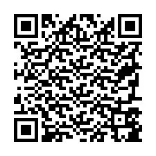 QR Code pour le numéro de téléphone +19797585001