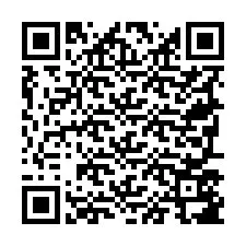 QR kód a telefonszámhoz +19797587334